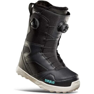 Thirtytwo Botas De Snowboard Para Mujer Stw Double Boa W Black 24.0 Thirtytwo Botas De Snowboard Para Mujer Stw Double Boa W Black 24.0