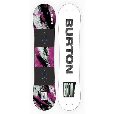Tabla de Snowboard Burton Grom - Flex suave, Twin-Tip, Multicolor Tabla de Snowboard Burton Grom - Flex suave, Twin-Tip, Multicolor