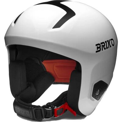 Casco Vulcano 2.0 de Briko Unisex Blanco Negro 2XL Casco Vulcano 2.0 de Briko Unisex Blanco Negro 2XL