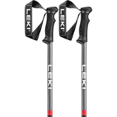 Leki Alpino Bastones Qntm Black / Llight Anthracite / Bright Red 135 cm Leki Alpino Bastones Qntm Black / Llight Anthracite / Bright Red 135 cm