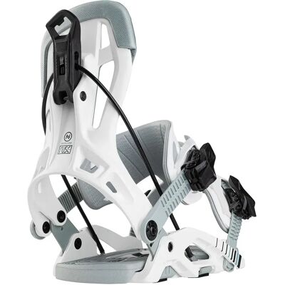 Nidecker Fijaciones De Snowboard Flow Fuse White L Nidecker Fijaciones De Snowboard Flow Fuse White L