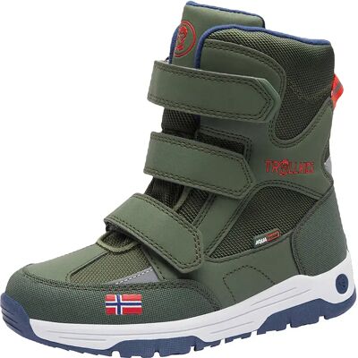 Trollkids Botas De Nieve Lofoten Forest Green / Flame Orange EU 30 Trollkids Botas De Nieve Lofoten Forest Green / Flame Orange EU 30