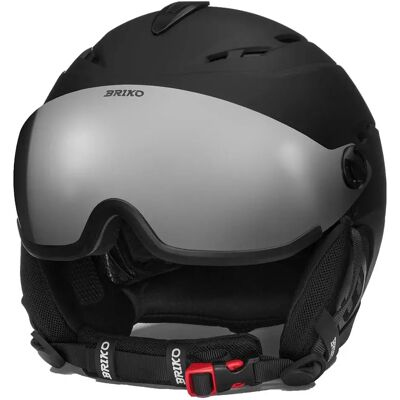 Briko Casco Con Visera Elio Matt Black L Briko Casco Con Visera Elio Matt Black L