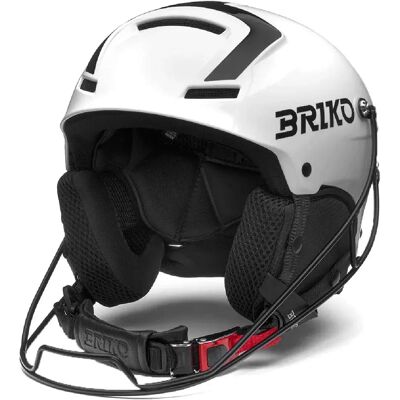 Briko Casco Slalom Epp 2.0 Shiny White / Black 52 cm Briko Casco Slalom Epp 2.0 Shiny White / Black 52 cm