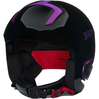 Briko Casco Vulcano 2.0 Shiny Black / Violet / Bondi Blue L Briko Casco Vulcano 2.0 Shiny Black / Violet / Bondi Blue L