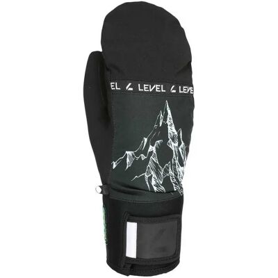 Level Manoplas Comet Black / White L Level Manoplas Comet Black / White L