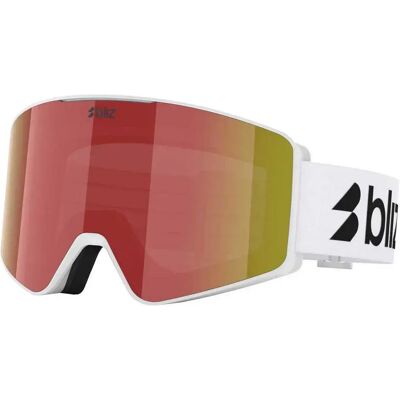 Bliz Máscara Esquí G001s Matte White 03 Brown W Red Multi/CAT3 Bliz Máscara Esquí G001s Matte White 03 Brown W Red Multi/CAT3