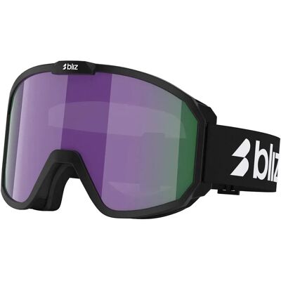 Bliz Máscara Esquí Junior Rave Jr Matte Black Brown W Purple Multi/CAT3 Bliz Máscara Esquí Junior Rave Jr Matte Black Brown W Purple Multi/CAT3