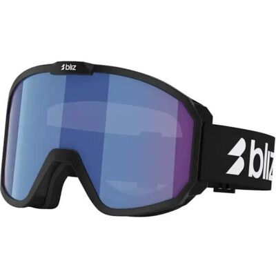 Bliz Máscara Esquí Rave Matt Black-White Logo Light Orange&Blue/CAT1 Bliz Máscara Esquí Rave Matt Black-White Logo Light Orange&Blue/CAT1