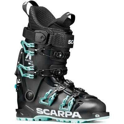 Scarpa Botas De Esquí De Montaña Quattro Sl Black / Aqua 23.0 Scarpa Botas De Esquí De Montaña Quattro Sl Black / Aqua 23.0