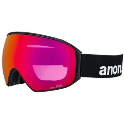 Anon Máscara Esquí M4 Toric+lens+mfi Mask Black Perceive Sunny Red/CAT3 Anon Máscara Esquí M4 Toric+lens+mfi Mask Black Perceive Sunny Red/CAT3