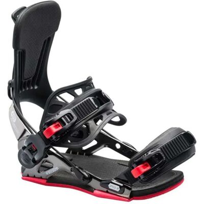 Gnu Fijaciones De Snowboard Freedom Black M Gnu Fijaciones De Snowboard Freedom Black M