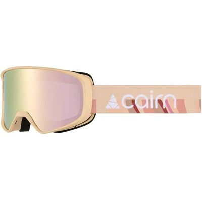 Cairn Máscara Esquí Glide Pure Clx3 Mat Light Peach Silver/CAT3 Cairn Máscara Esquí Glide Pure Clx3 Mat Light Peach Silver/CAT3
