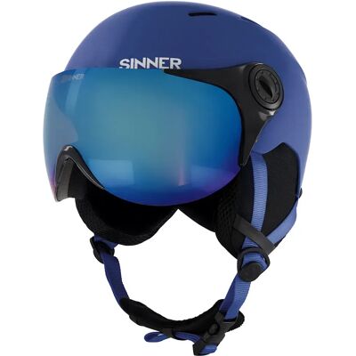 Sinner Casco Typhoon Visor Blue S Sinner Casco Typhoon Visor Blue S