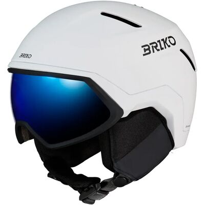 Briko Casco Con Visera Stormrider Matt White / Black XL Briko Casco Con Visera Stormrider Matt White / Black XL