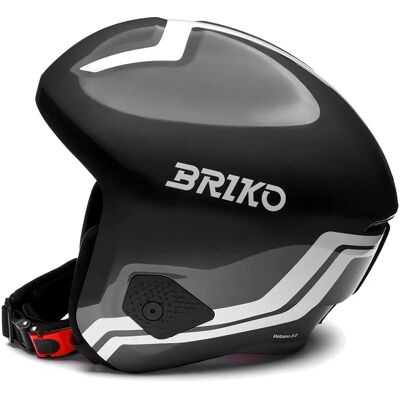 Briko Casco Vulcano 2.0 Mips Shiny Metallic Dark Grey / White L Briko Casco Vulcano 2.0 Mips Shiny Metallic Dark Grey / White L