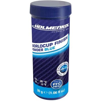 Holmenkol Cera En Polvo Worldcup Finish Blue -10°c/-20°c 30gr Blue One Size Holmenkol Cera En Polvo Worldcup Finish Blue -10°c/-20°c 30gr Blue One Size
