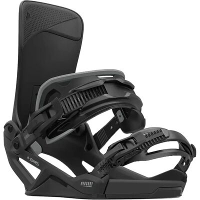 Jones Fijaciones De Snowboard Mercury Fase Stealth Black L Jones Fijaciones De Snowboard Mercury Fase Stealth Black L