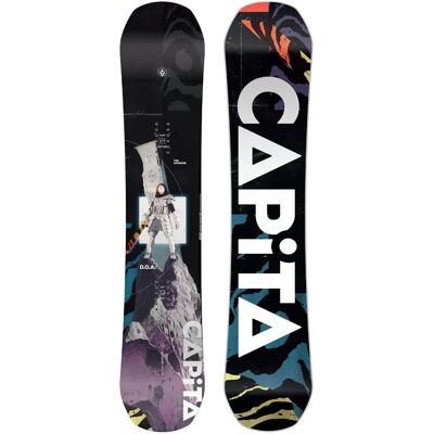 Capita Tabla De Snowboard D.o.a Wide 163 Capita Tabla De Snowboard D.o.a Wide 163