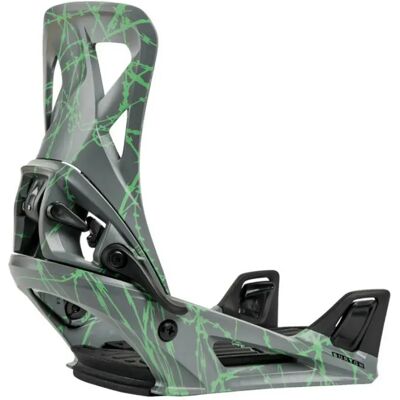 Burton Fijaciones De Snowboard Step On® Re:flex Gray / Green Voltage L Burton Fijaciones De Snowboard Step On® Re:flex Gray / Green Voltage L