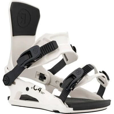 Ride Fijaciones De Snowboard C-4 White M Ride Fijaciones De Snowboard C-4 White M