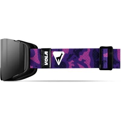 Vola Máscara Esquí Junior Mini Hypnotic Purple Silver/CAT3 Vola Máscara Esquí Junior Mini Hypnotic Purple Silver/CAT3