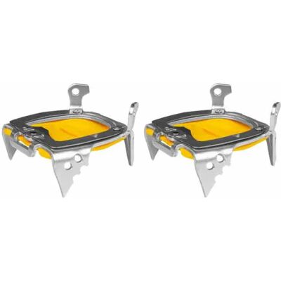 Grivel Parte Trasera De La Crampona Alu ×2 Aluminium Silver / Yellow One Size Grivel Parte Trasera De La Crampona Alu ×2 Aluminium Silver / Yellow One Size