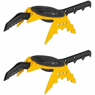 Grivel Parte Delantera De Crampón G20+ Lt Black / Yellow One Size Grivel Parte Delantera De Crampón G20+ Lt Black / Yellow One Size