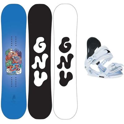 Gnu Tabla De Snowboard Junior Recess Package Grom 125 Gnu Tabla De Snowboard Junior Recess Package Grom 125