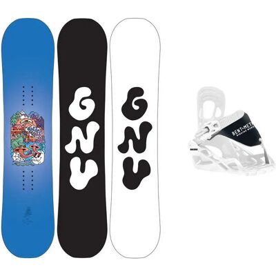 Gnu Tabla De Snowboard Junior Recess Package Mini 100 Gnu Tabla De Snowboard Junior Recess Package Mini 100