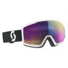 Scott Factor Pro Ski Goggles Blanco,Negro Enhancer Teal Chrome/CAT2