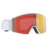 Scott React Ls Ski Goggles Transparente Light Sensitive Red Chrome/CAT 2