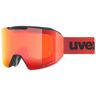 UVEX Evidnt Attract Cv Ski Goggles Naranja Mirror Red Contrastview Orange/CAT2+Clear/CAT1