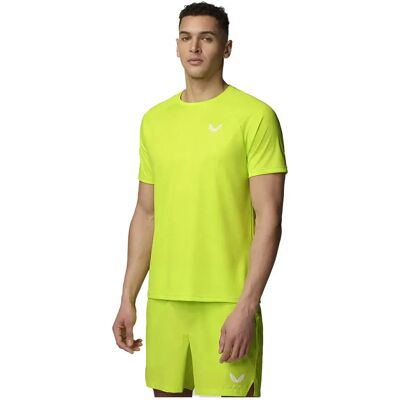 Camiseta de manga corta acid lime y blanco de Castore - Camisetas Camiseta de manga corta acid lime y blanco de Castore - Camisetas