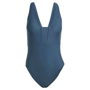 Adidas Iconisea 3 Stripes Swimsuit Azul 42 Mujer