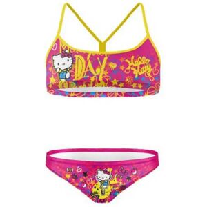 Otso Bikini Hello Kitty Sparkle Fucsia / Yellow 3XS Otso Bikini Hello Kitty Sparkle Fucsia / Yellow 3XS