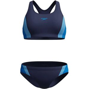 Speedo Bikini Colourblock Splice Lagoon Blue UK 32 Speedo Bikini Colourblock Splice Lagoon Blue UK 32