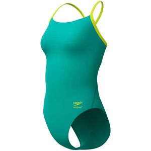 Speedo Traje De Baño Fl Solid Flyback 2.0 Turquoise Gem / Hyper Yellow UK 28 Speedo Traje De Baño Fl Solid Flyback 2.0 Turquoise Gem / Hyper Yellow UK 28