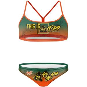 Otso Bikini Emoji Be Like Poo Multicolour L Otso Bikini Emoji Be Like Poo Multicolour L