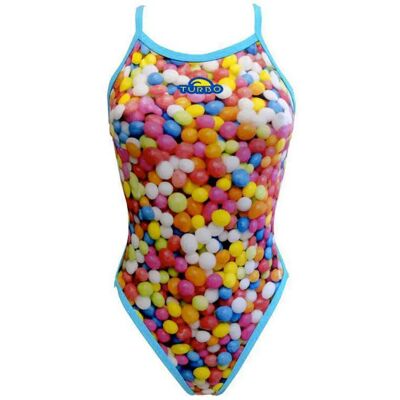Turbo Traje De Baño Sweet Turquoise L Turbo Traje De Baño Sweet Turquoise L