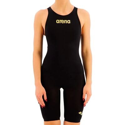 Arena Bañador De Competición Con Espalda Abierta Powerskin Carbon Air2 Black / Black-Gold FR 28 Arena Bañador De Competición Con Espalda Abierta Powerskin Carbon Air2 Black / Black-Gold FR 28