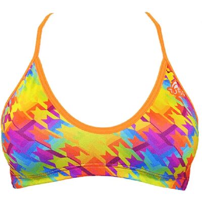 Turbo Top De Bikini Mare Chevi Rainbow Orange M Turbo Top De Bikini Mare Chevi Rainbow Orange M