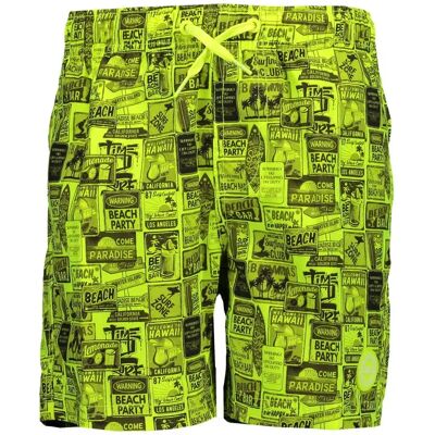 Cmp Bañador Corto Swimming 30r9284 Yellow Fluo / Black 6 Años Cmp Bañador Corto Swimming 30r9284 Yellow Fluo / Black 6 Años