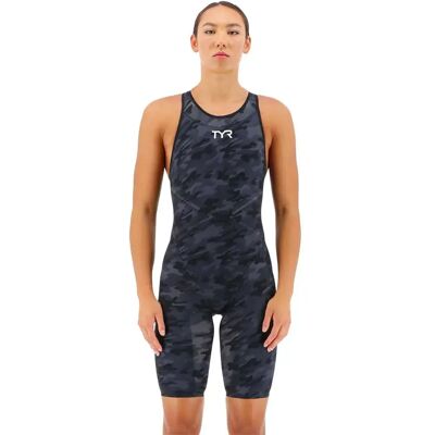Tyr Bañador De Competición Con Espalda Abierta Venzo Camo Black 25 Tyr Bañador De Competición Con Espalda Abierta Venzo Camo Black 25