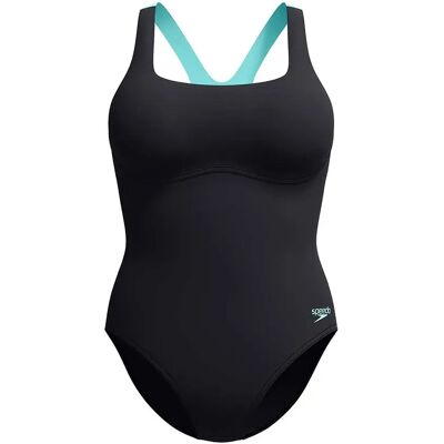 Speedo Traje De Baño Flex Band With Built-in-bra Anthracite UK 38 Speedo Traje De Baño Flex Band With Built-in-bra Anthracite UK 38