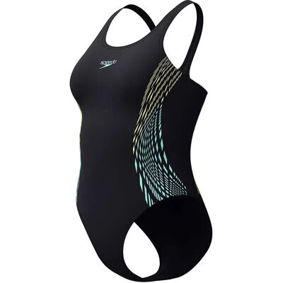 Speedo Traje De Baño Placement Muscleback Hyper Yellow UK 32 Speedo Traje De Baño Placement Muscleback Hyper Yellow UK 32