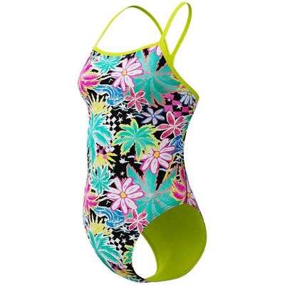 Speedo Traje De Baño Fl Printed V-back 2.0 Tropicana / Black UK 28 Speedo Traje De Baño Fl Printed V-back 2.0 Tropicana / Black UK 28