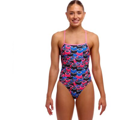 Funkita Traje De Baño Strapped In One Piece Sushi Stack AUS 10 Funkita Traje De Baño Strapped In One Piece Sushi Stack AUS 10