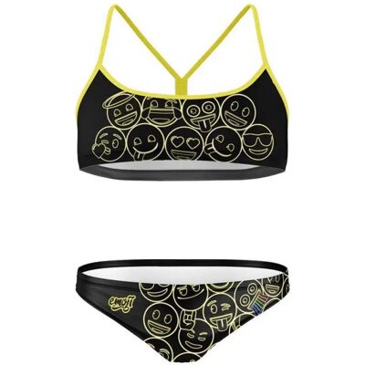 Otso Bikini Emoji Neon Faces Multicolour M Otso Bikini Emoji Neon Faces Multicolour M