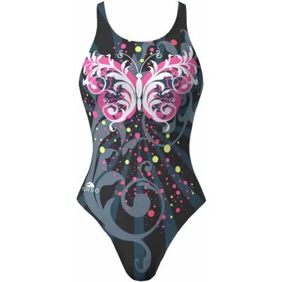 Turbo Traje De Baño Butterfly Stars Pro Resist Black S Turbo Traje De Baño Butterfly Stars Pro Resist Black S